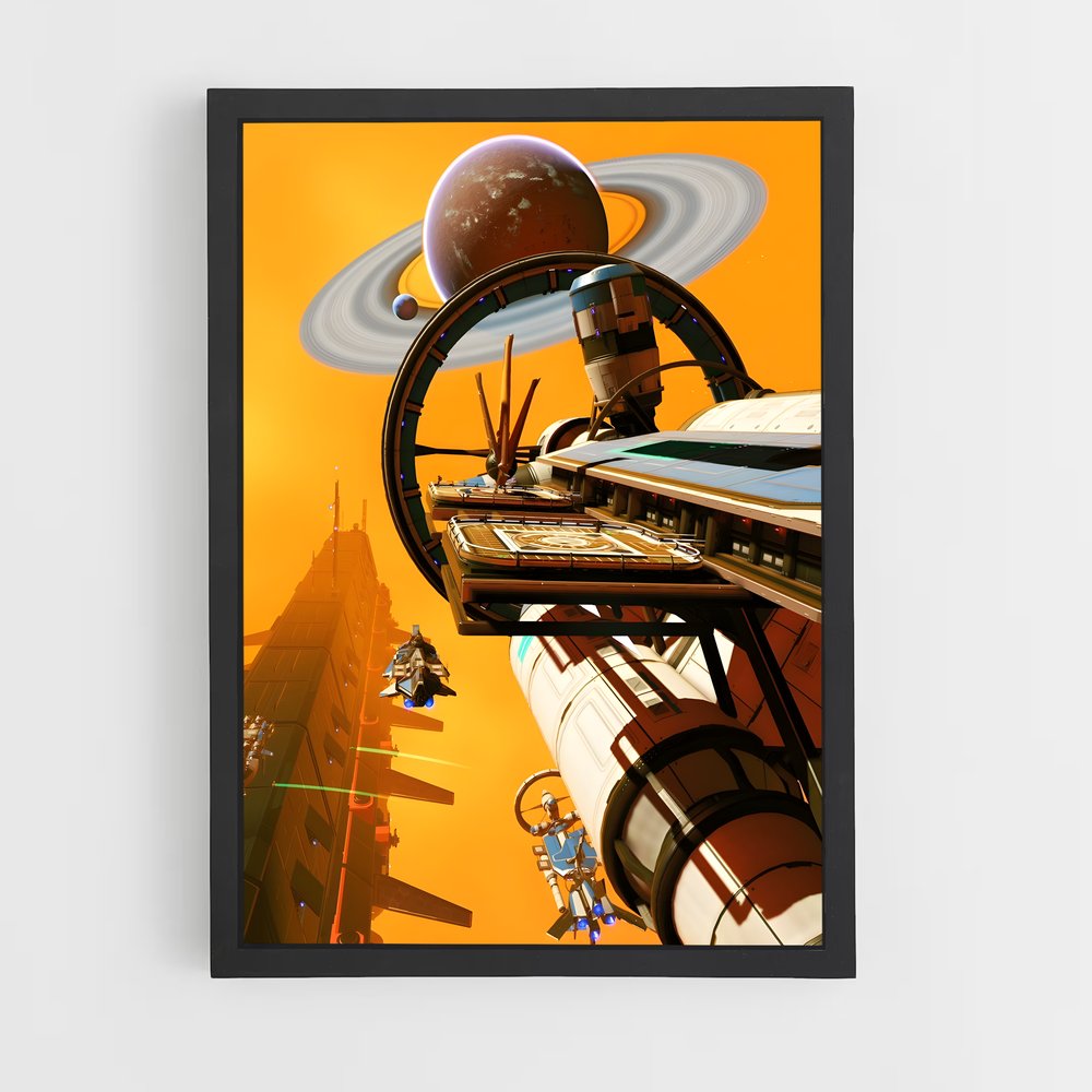 Poster Horizons Étoilés – affiche No man sky (vue 2)